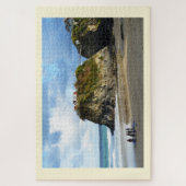 Newquay-strand op Cornwall Legpuzzel (Verticaal)