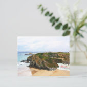 Newquay strand , Verenigd Koninkrijk Briefkaart (Staand voorkant)