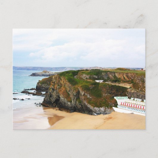 Newquay strand , Verenigd Koninkrijk Briefkaart (Voorkant)