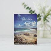 Newquay Surf Beach Cornwall Seaside Persoonlijk Briefkaart (Staand voorkant)