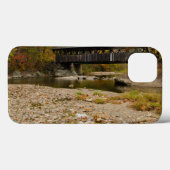 Newry overdekte brug over rivier in de herfst Case-Mate iPhone case (Achterkant (horizontaal))