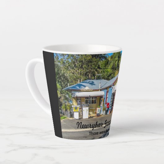 Newrybar General Store Retro Latte Mok (Linkerhoek)
