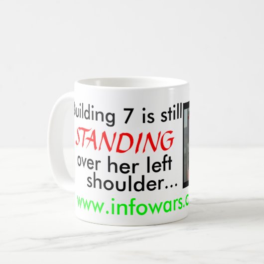 News Flash Koffiemok (Voorkant links)