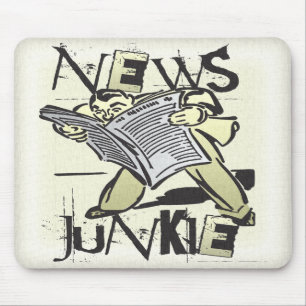 News Junkie Muismat