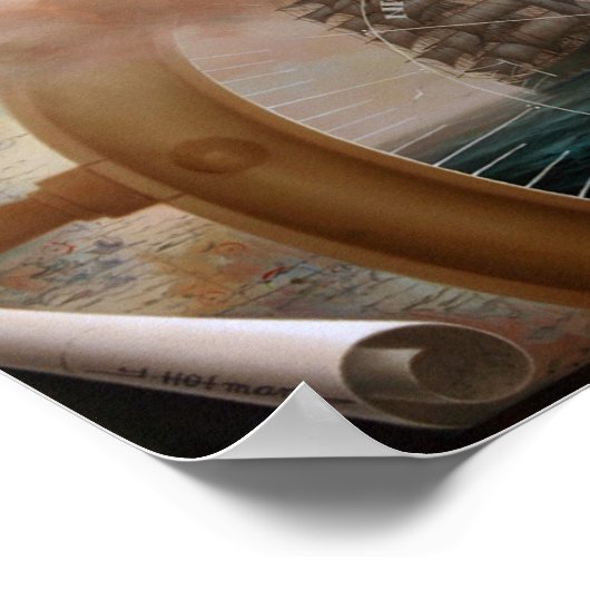 NEWS & Map Kapitein 2 of Zee Kapitein Print (Hoek)