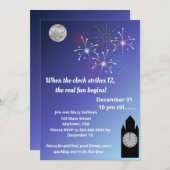 News Years, When the clock strikes 12 Kaart (Voorkant / Achterkant)