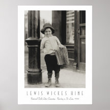 Newsboy van Lewis Wickes Hine in St. Louis