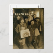 NEWSBOYS in New York Draai van de eeuw Briefkaart (Voorkant / Achterkant)