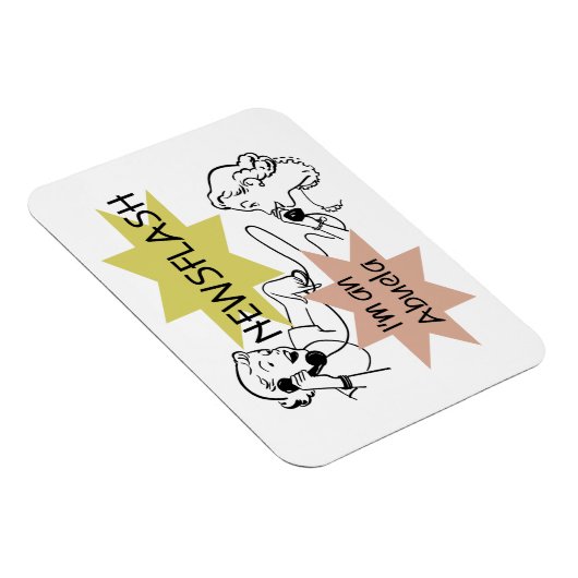 Newsflash Ik ben een Abuela Gifts Magneet (Rechterzijde)