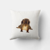 Newsgierige rode eekhoorn in sneeuw met een naam kussen (Achterkant)