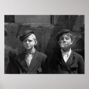 Newsies roken - St. Louis - 1910 Poster