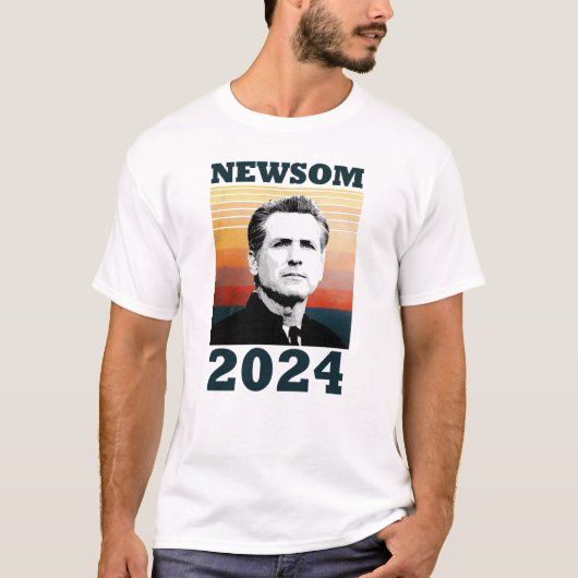 NEWSOM 2024 T-SHIRT (Voorkant)