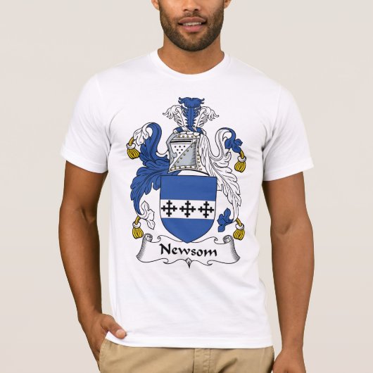 Newsom Family Crest T-shirt (Voorkant)