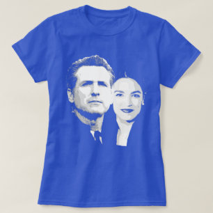 Newsom / Ocasio-Cortez T-shirt