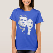 Newsom / Ocasio-Cortez T-shirt (Voorkant)