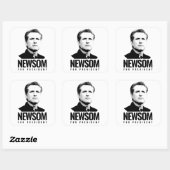 NEWSOM VIERKANTE STICKER (Vel)