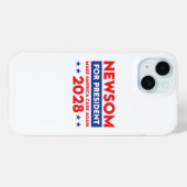 Newsom voor President Make America Care Again 2028 Case-Mate iPhone Case (Achterkant (horizontaal))