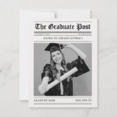 Newspaper 2026 Graduation Photos Save The Date (Voorkant)