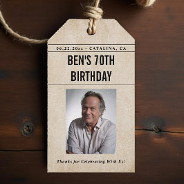 Newspaper Birthday News Funny Humorous Men 70th Cadeaulabel