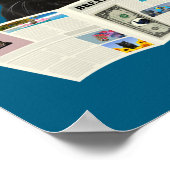 Newspaper Breaking News Black Cat Au Journal _1  Poster (Hoek)