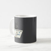 Newspaper Breaking News Black Cat Au Journal Koffiemok (Voorkant links)