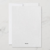 Newspaper Christmas Black and White Newlywed Photo Feestdagenkaart (Achterkant)