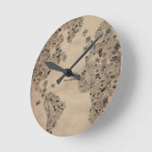 Newspaper Clock Ronde Klok (Hoek)