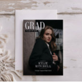 Newspaper Hoesje Afstuderen Uitnodiging