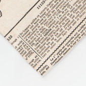 Newspaper pages with antique advertising. Woman's  Fleece Deken (Hoek)
