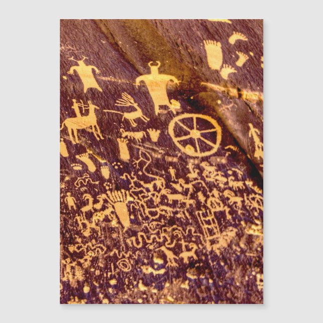 Newspaper Rock American Indian Utah (Voorkant)