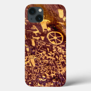 Newspaper Rock American Indian Utah iPhone 13 Hoesje