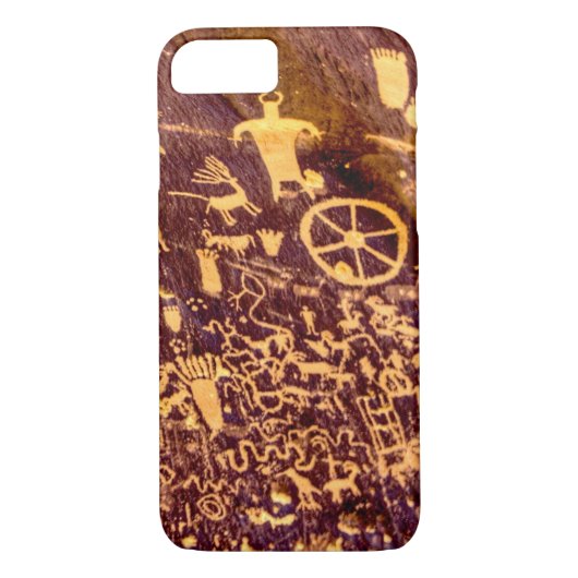 Newspaper Rock American Indian Utah Case-Mate iPhone Case (Achterkant)