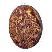 Newspaper Rock American Indian Utah Dartbord (Voorkant Rechts)