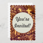 Newspaper Rock American Indian Utah Kaart (Voorkant / Achterkant)