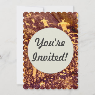 Newspaper Rock American Indian Utah Kaart