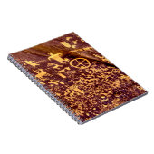 Newspaper Rock American Indian Utah Notitieboek (Rechterzijde)