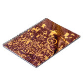 Newspaper Rock American Indian Utah Notitieboek (Linkerzijde)