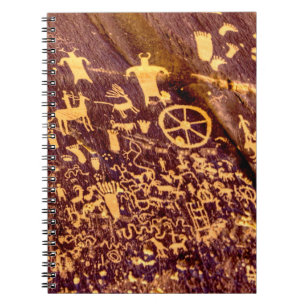 Newspaper Rock American Indian Utah Notitieboek
