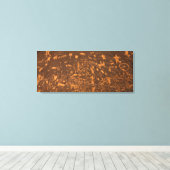 Newspaper Rock is een petroglyph-paneel dat is voo Canvas Afdruk (Insitu (Houten vloer))