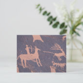 Newspaper Rock, S.P., UT Near Monticello. Briefkaart (Staand voorkant)