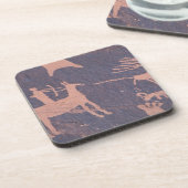 Newspaper Rock, S.P., UT Near Monticello. Onderzetter (Linkerzijde)