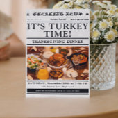 Newspaper Thanksgiving Dinner Fall  Kaart