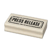 Newspaper Themed Distressed Press Release Rubberstempel (Stempel)