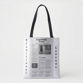 Newspaper Tote Tote Bag