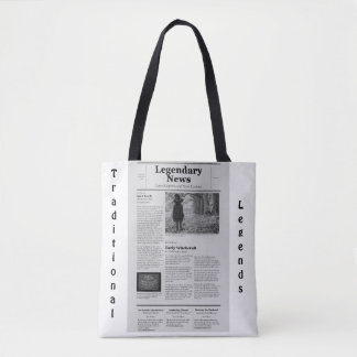 Newspaper Tote Tote Bag