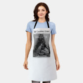 Newspaper What A Year Black White Photo Christmas Schort (Gedragen)