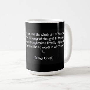 NEWSPEAK EN DE DOUDE POLITIE (ORWELL) KOFFIEMOK