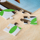 Newsprint Cartoon Owl Legpuzzel (Zijkant)