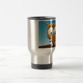 Newsprint Cartoon Owl Reisbeker (Center)