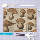  Newsprint en paddenstoel Tissuepapier (Craft)